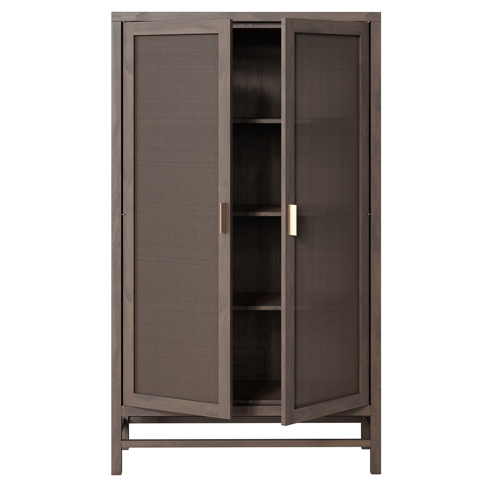 Crate and Barrel Blake Storage Cabinet 3D model_1