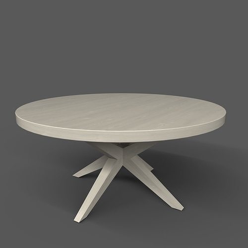 Solstice Coffee Table Low-poly 3D model