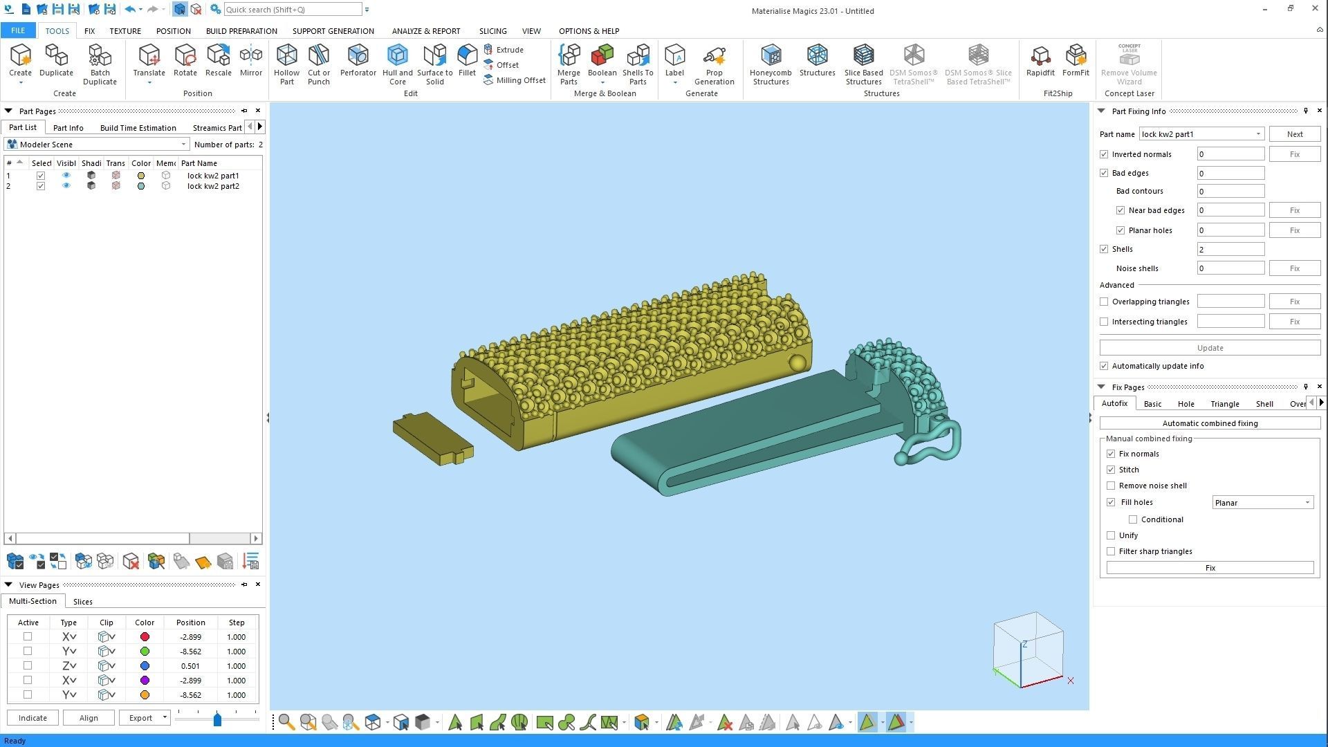 chain lock 3D print model_15