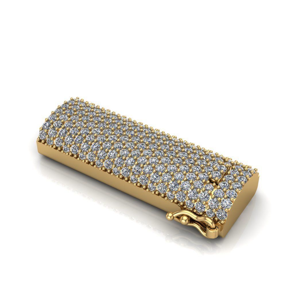 chain lock 3D print model_3