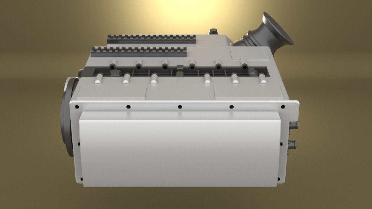 Airsoft SOFLAM AN PEQ 1 Hollow body 3D print model_16