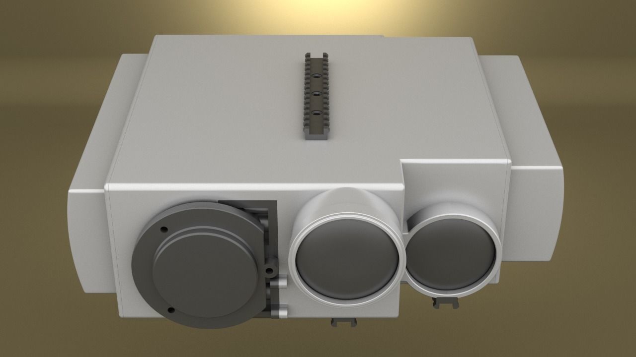 Airsoft SOFLAM AN PEQ 1 Hollow body 3D print model_12