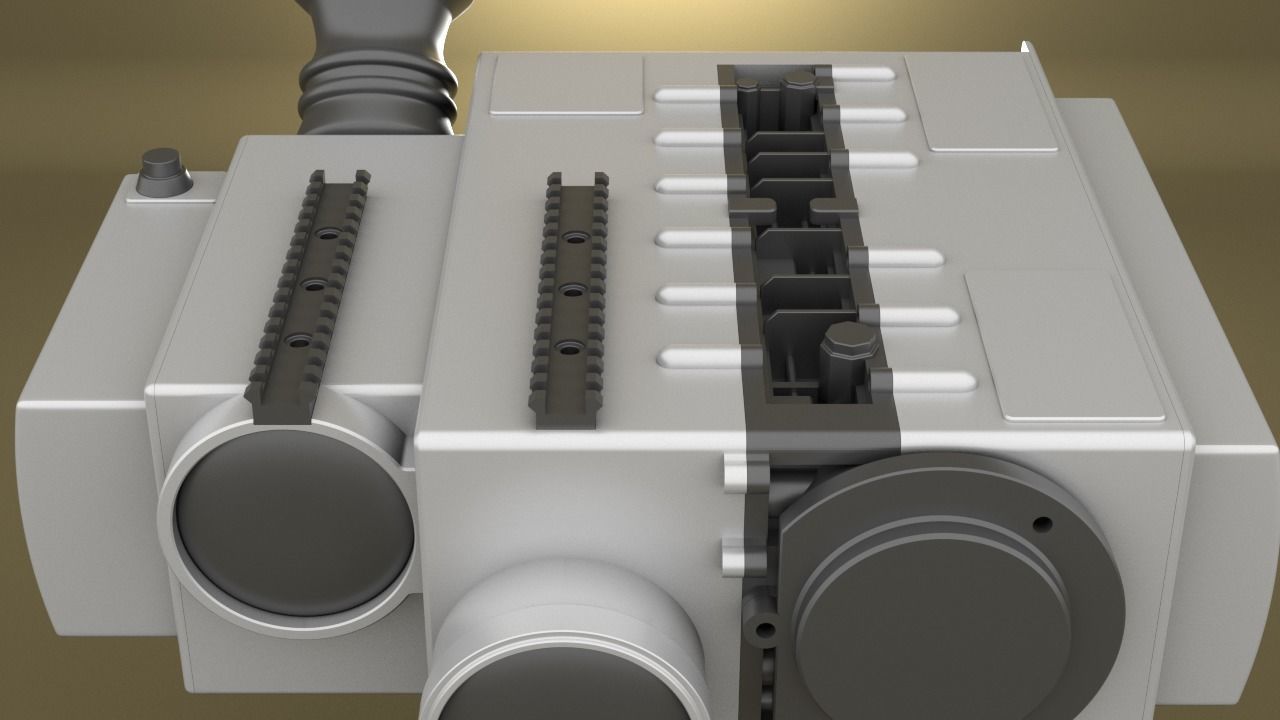 Airsoft SOFLAM AN PEQ 1 Hollow body 3D print model_6