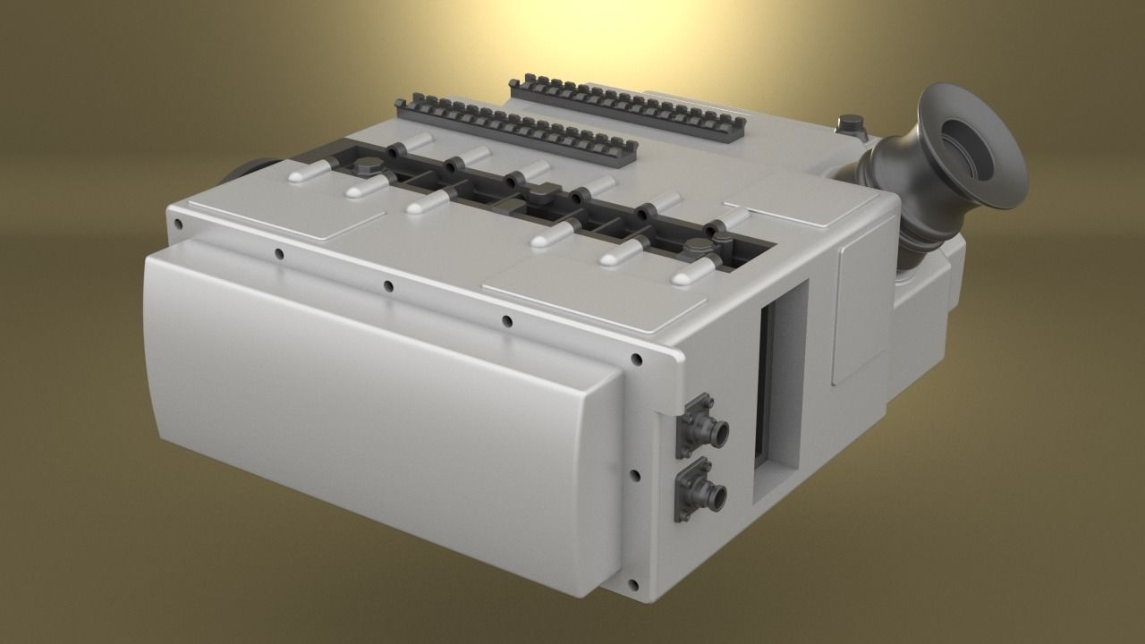 Airsoft SOFLAM AN PEQ 1 Hollow body 3D print model_17