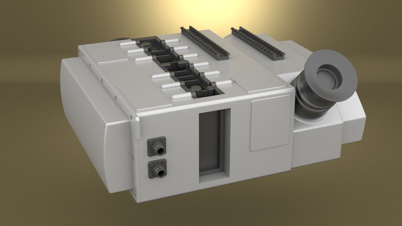 Airsoft SOFLAM AN PEQ 1 Hollow body 3D print model_18