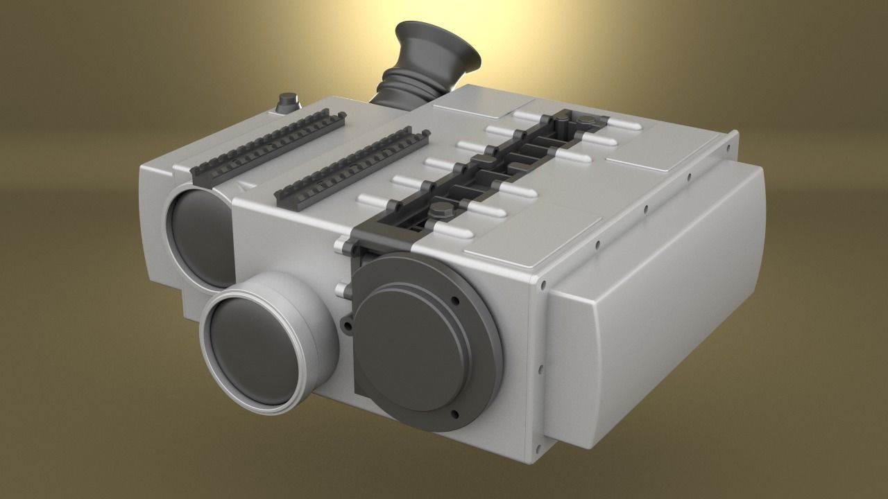 Airsoft SOFLAM AN PEQ 1 Hollow body 3D print model_14