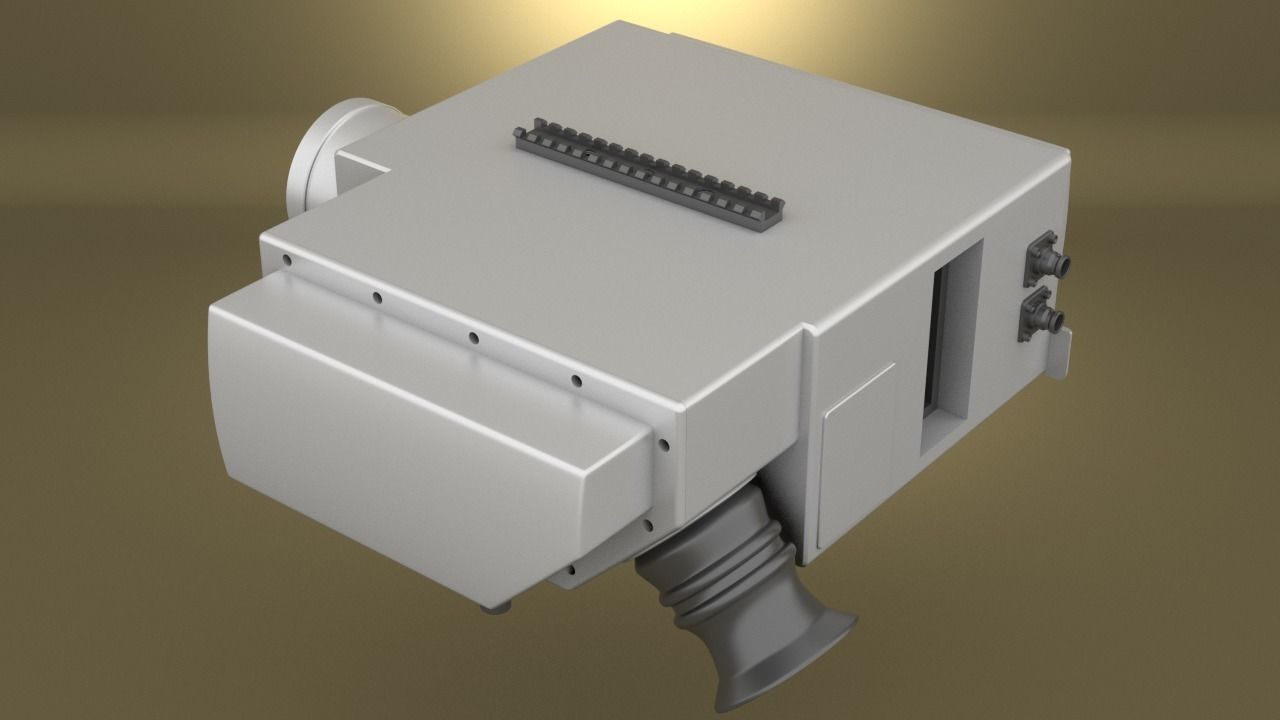 Airsoft SOFLAM AN PEQ 1 Hollow body 3D print model_4