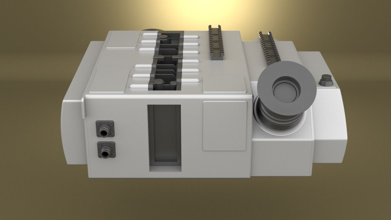 Airsoft SOFLAM AN PEQ 1 Hollow body 3D print model_19