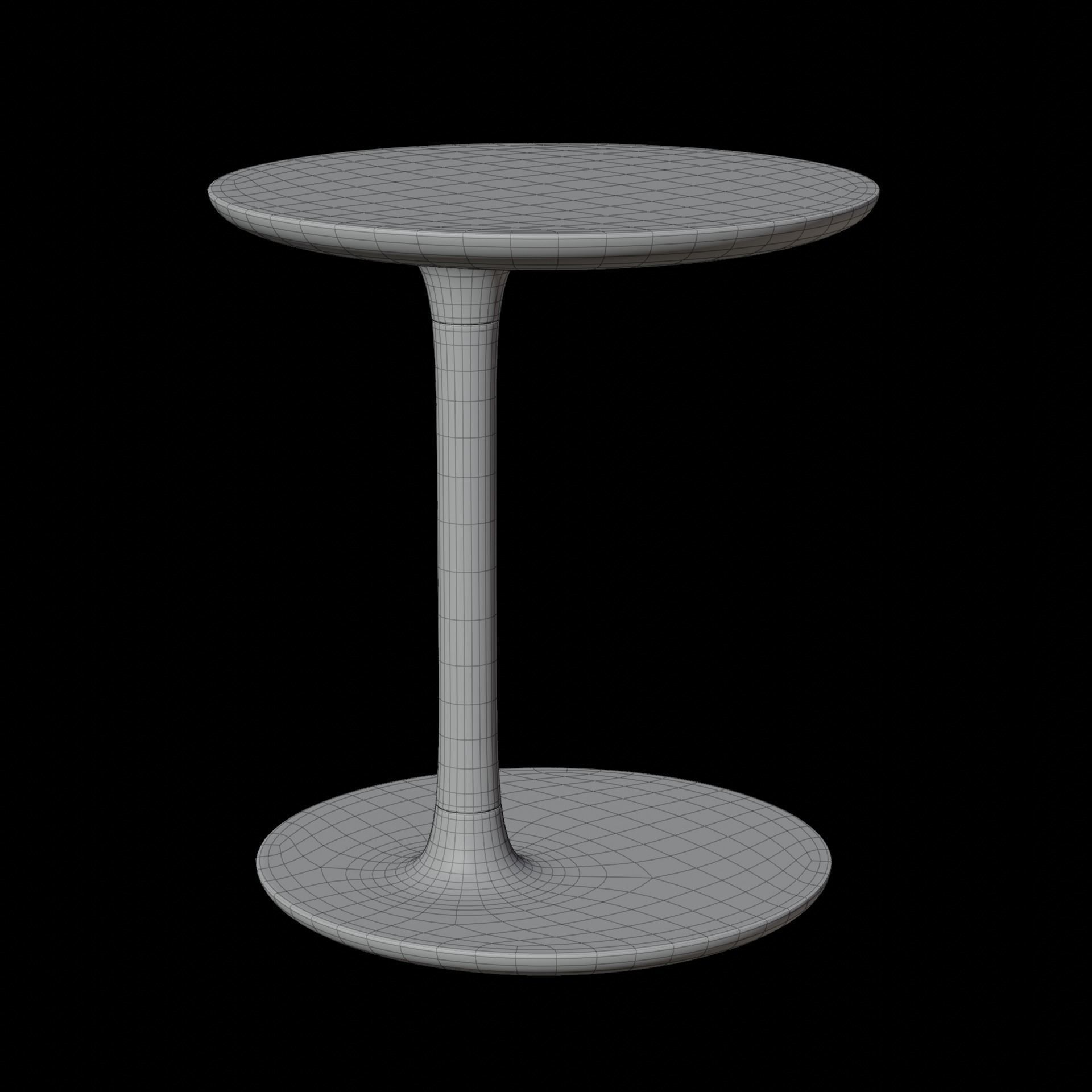 Wooden Coffee Table 3D Model Artisan Bloop 3D model_4