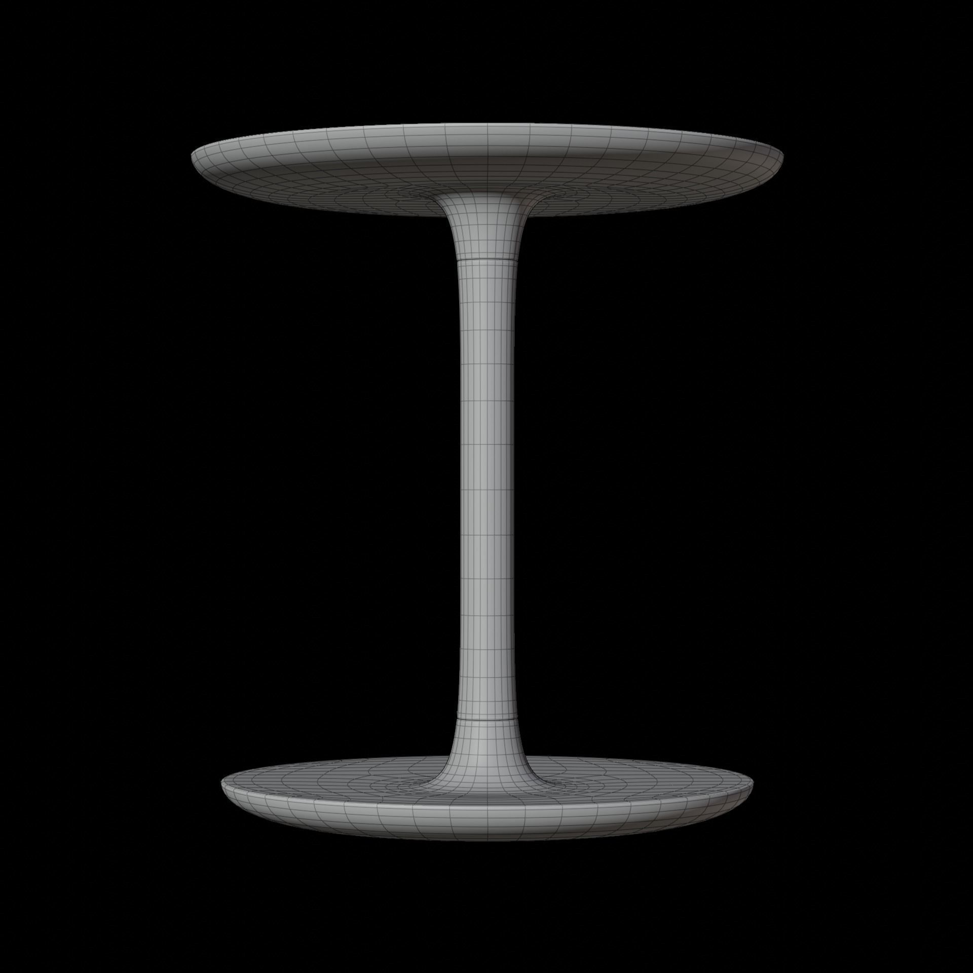 Wooden Coffee Table 3D Model Artisan Bloop 3D model_7