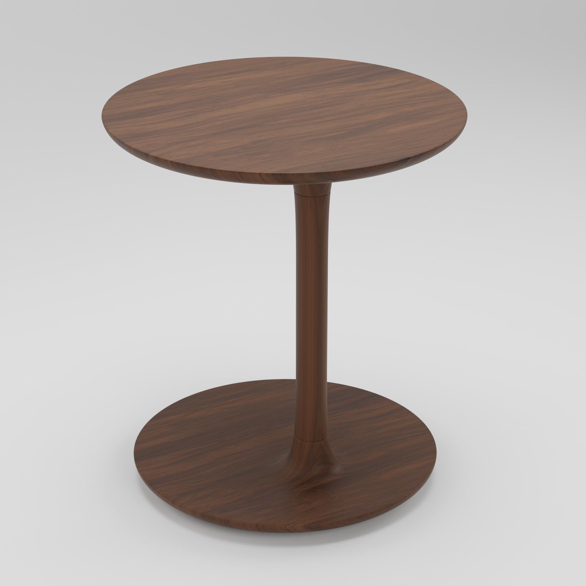 Wooden Coffee Table 3D Model Artisan Bloop 3D model_1