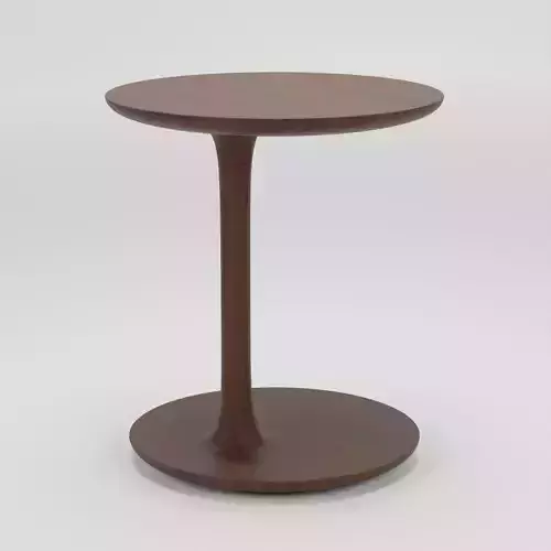 Wooden Coffee Table 3D Model Artisan Bloop
