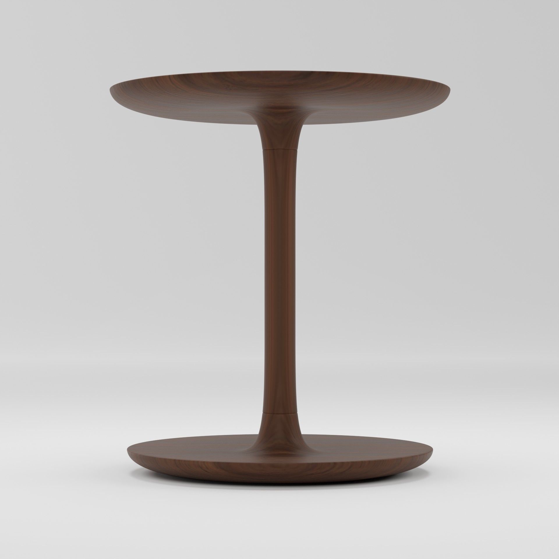 Wooden Coffee Table 3D Model Artisan Bloop 3D model_3