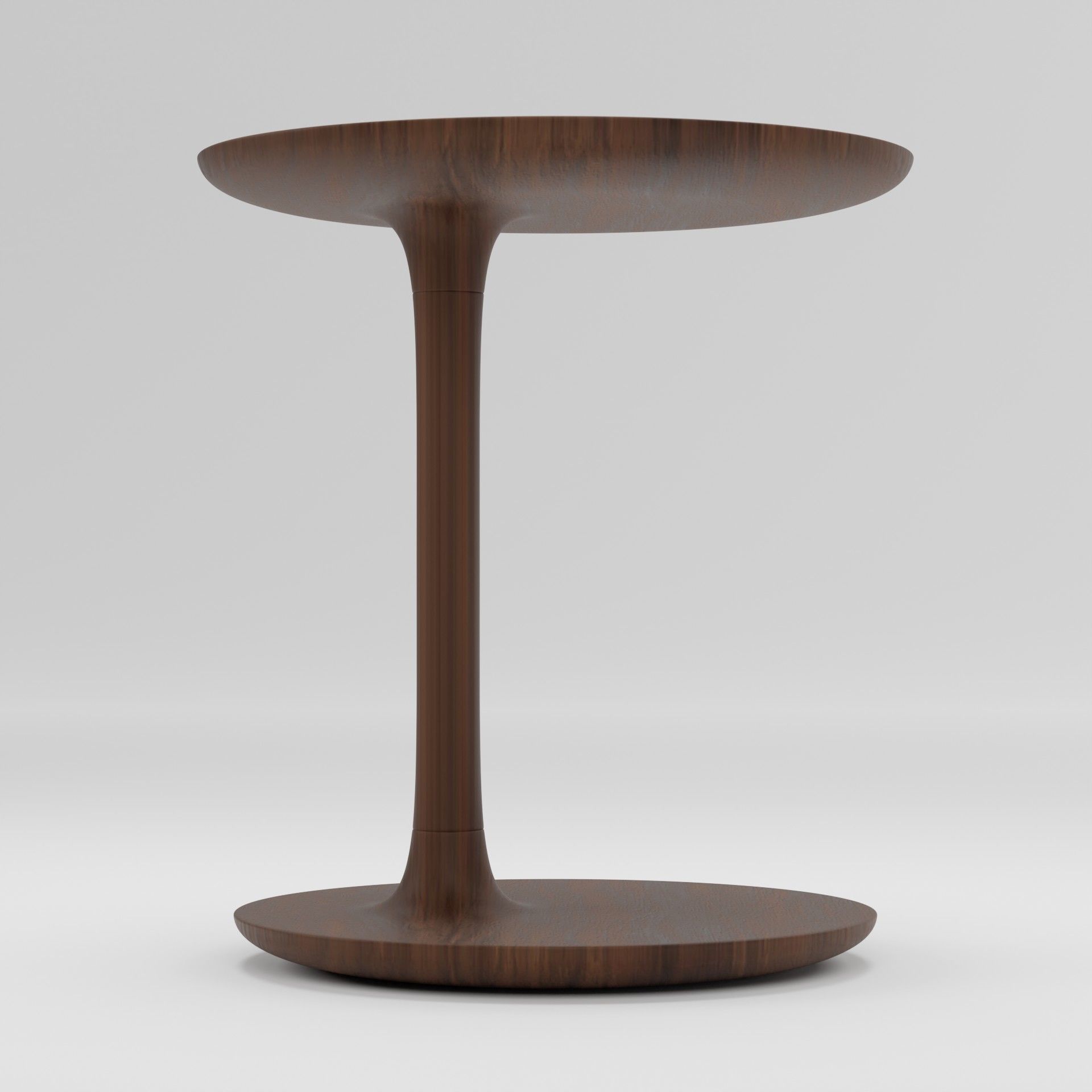 Wooden Coffee Table 3D Model Artisan Bloop 3D model_2