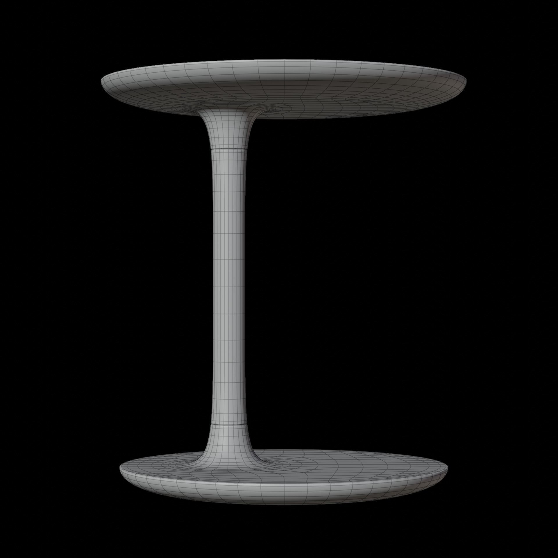 Wooden Coffee Table 3D Model Artisan Bloop 3D model_6