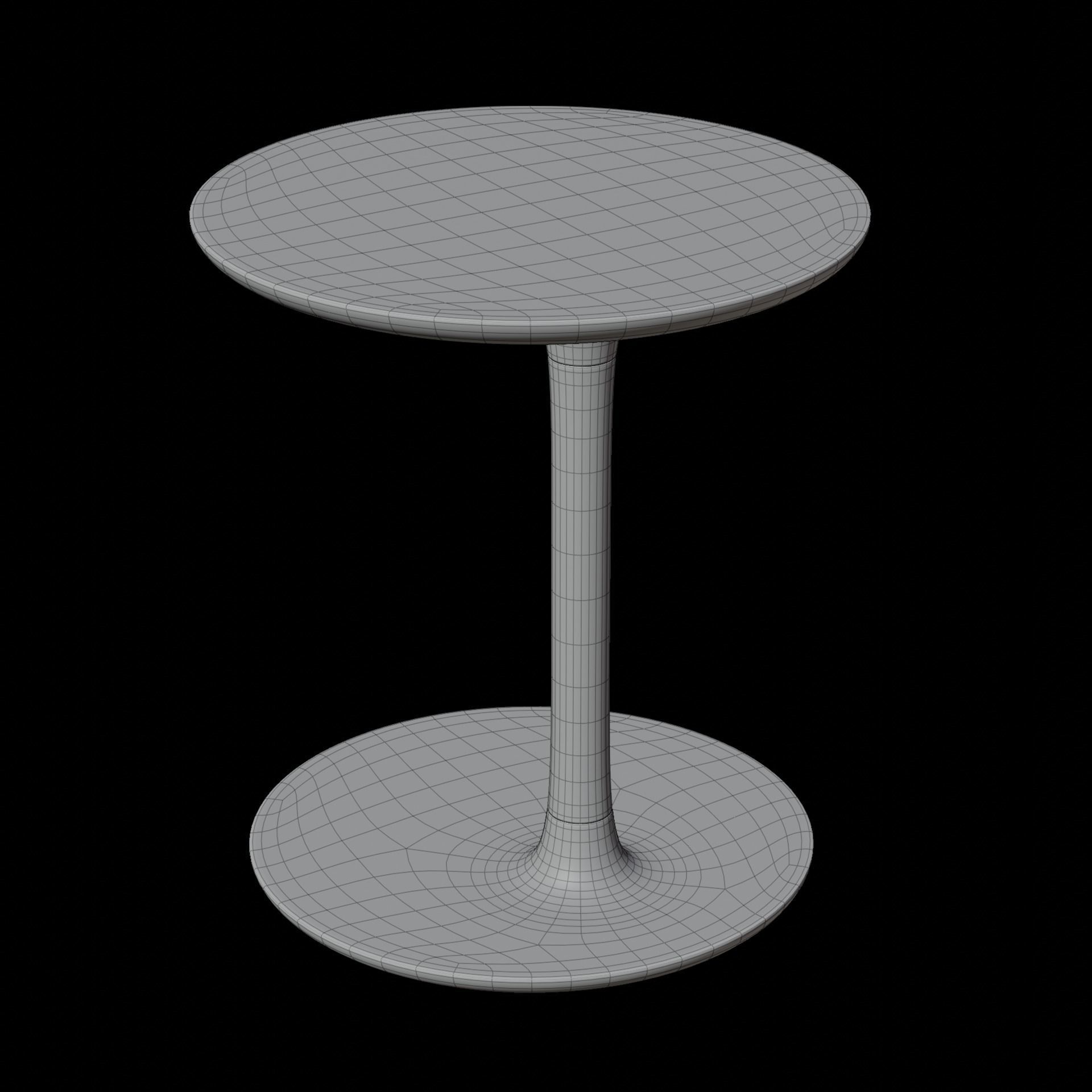 Wooden Coffee Table 3D Model Artisan Bloop 3D model_5