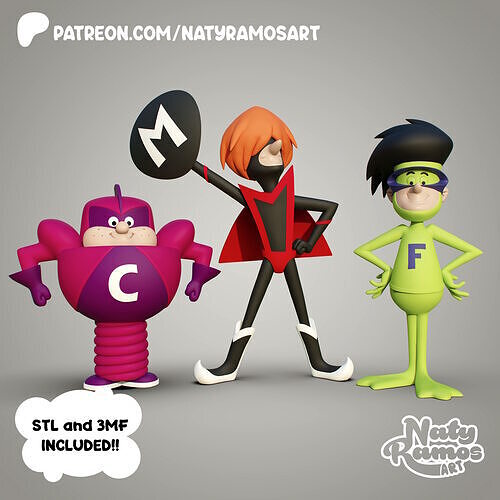 THE IMPOSSIBLES 3D print model
