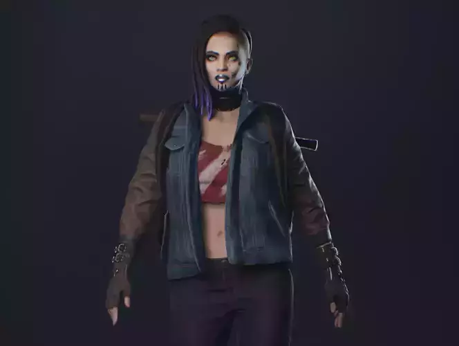 Survival Post-apocalyptic Girl