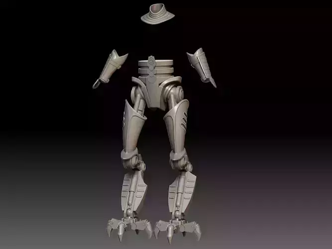 Maul Cybernetic Legs Upgrade One12 Scale STL Files 3D print model