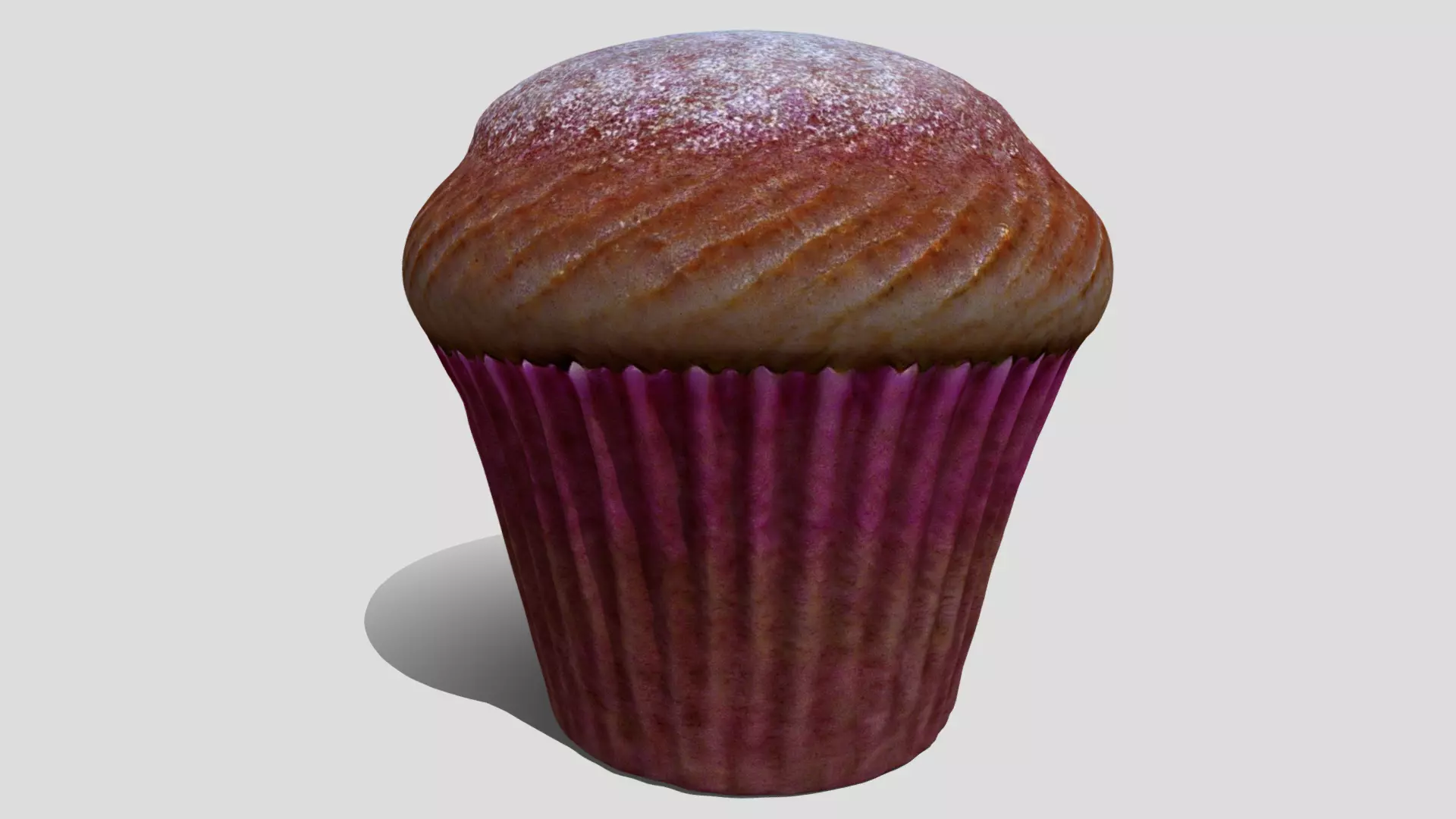 Cupcake 3D model_0