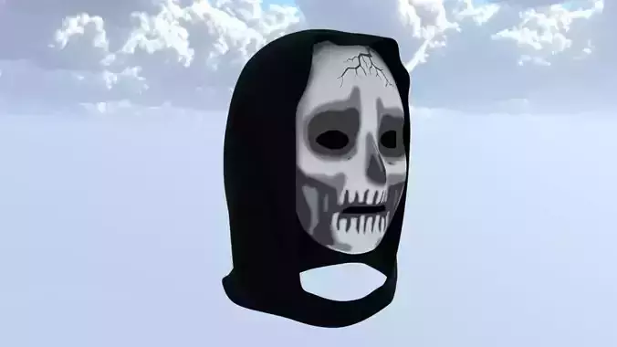 Mask and hood carnival party