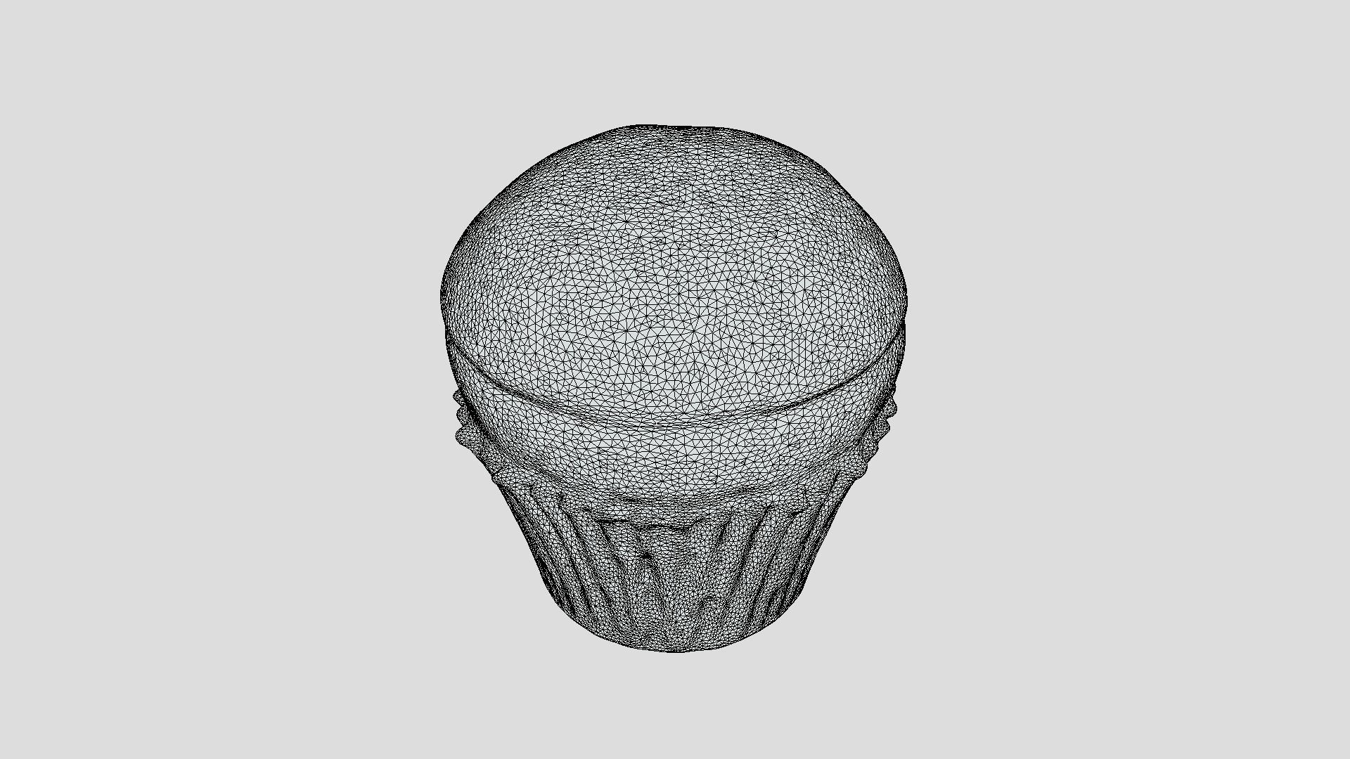 Cupcake 3D model_4