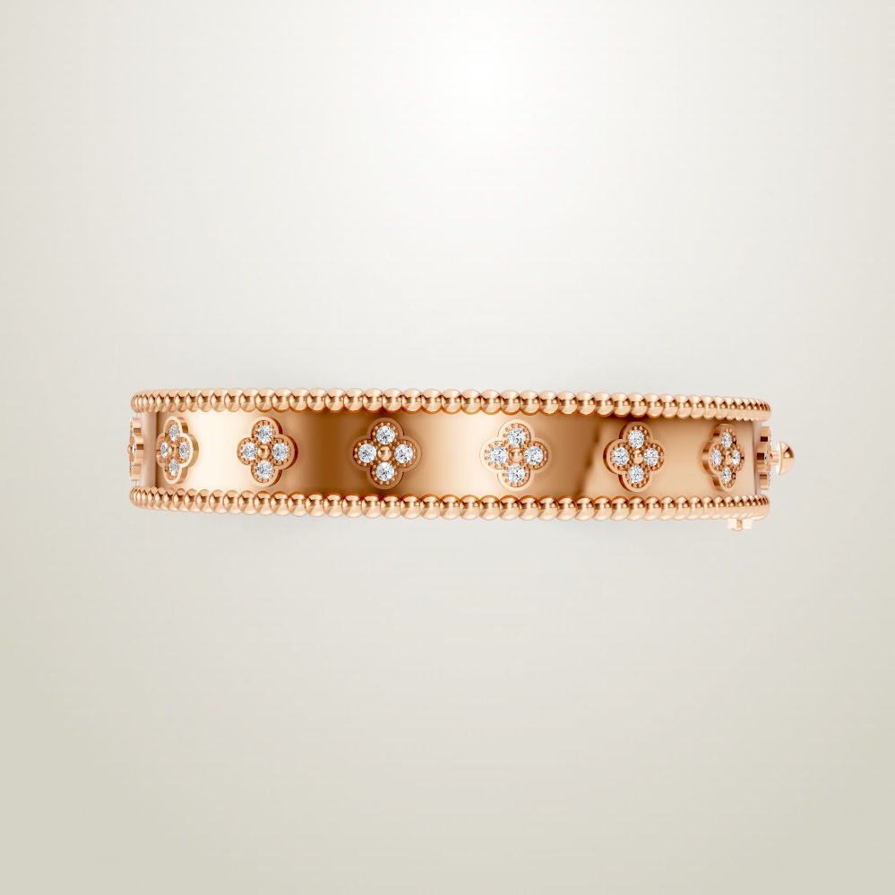 Van Cleef bracelet bangle 3D print model_5