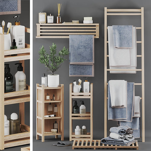 Bathroom accessories-21 3D model