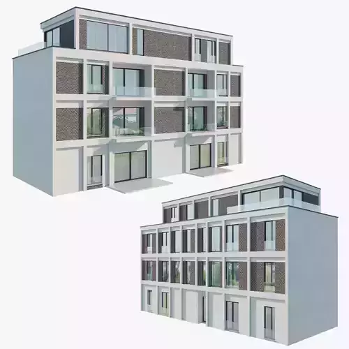 Modern Apartment Building 1
