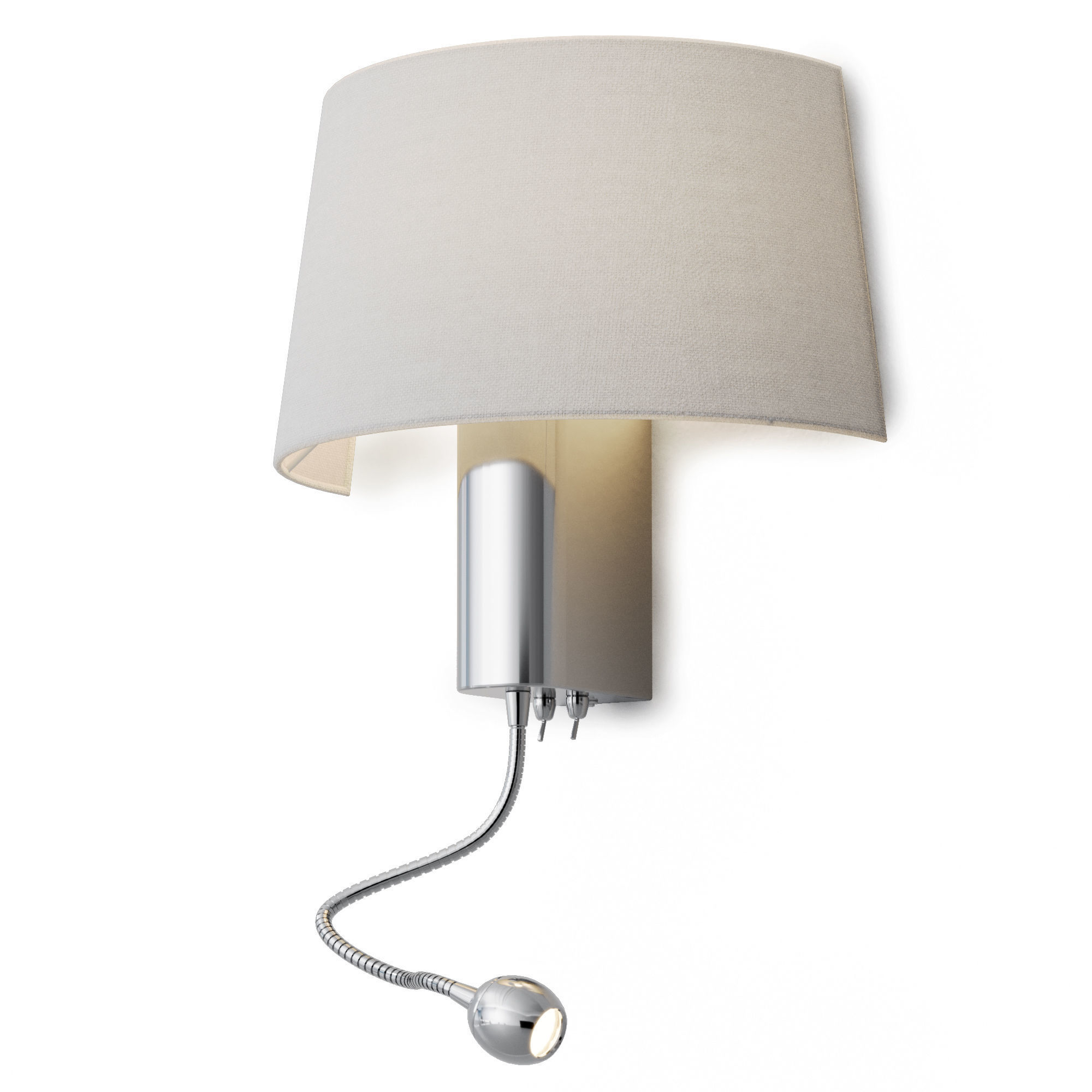Reading wall lamp Faro Barcelona HOTEL 3D model_1