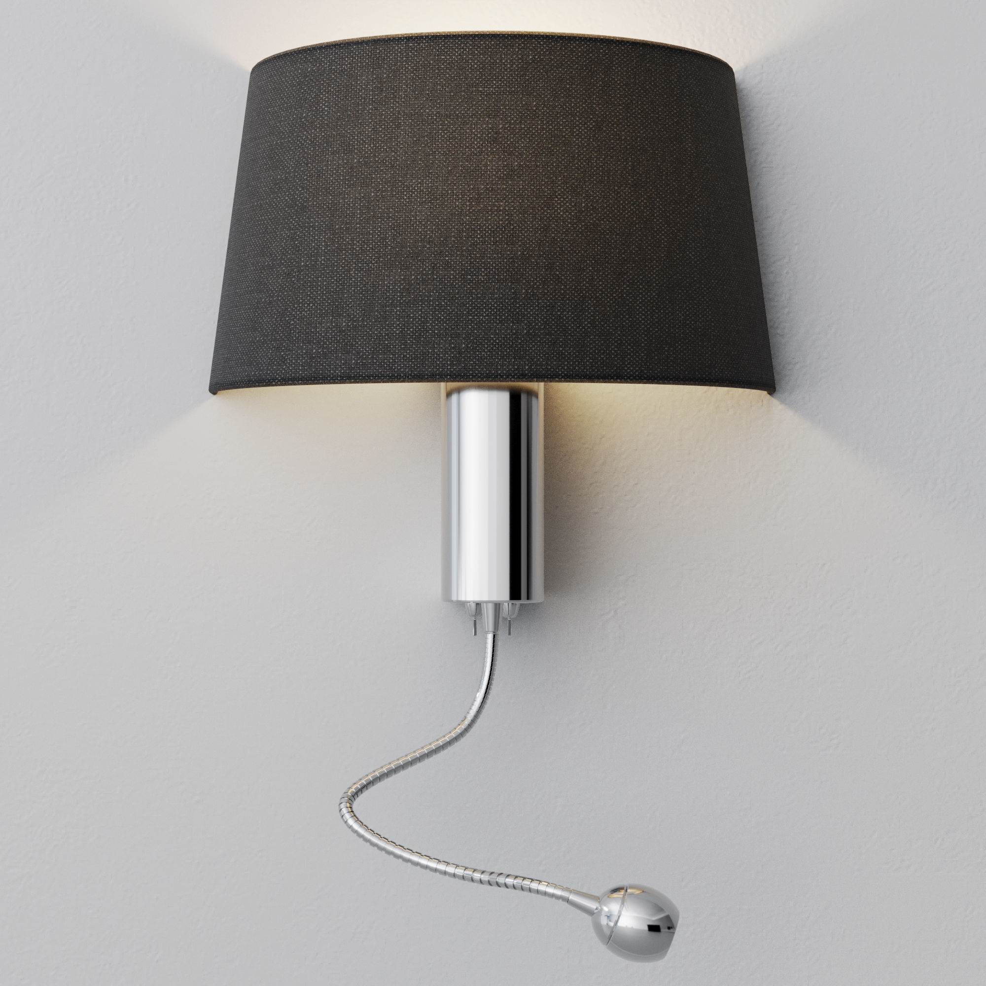 Reading wall lamp Faro Barcelona HOTEL 3D model_7