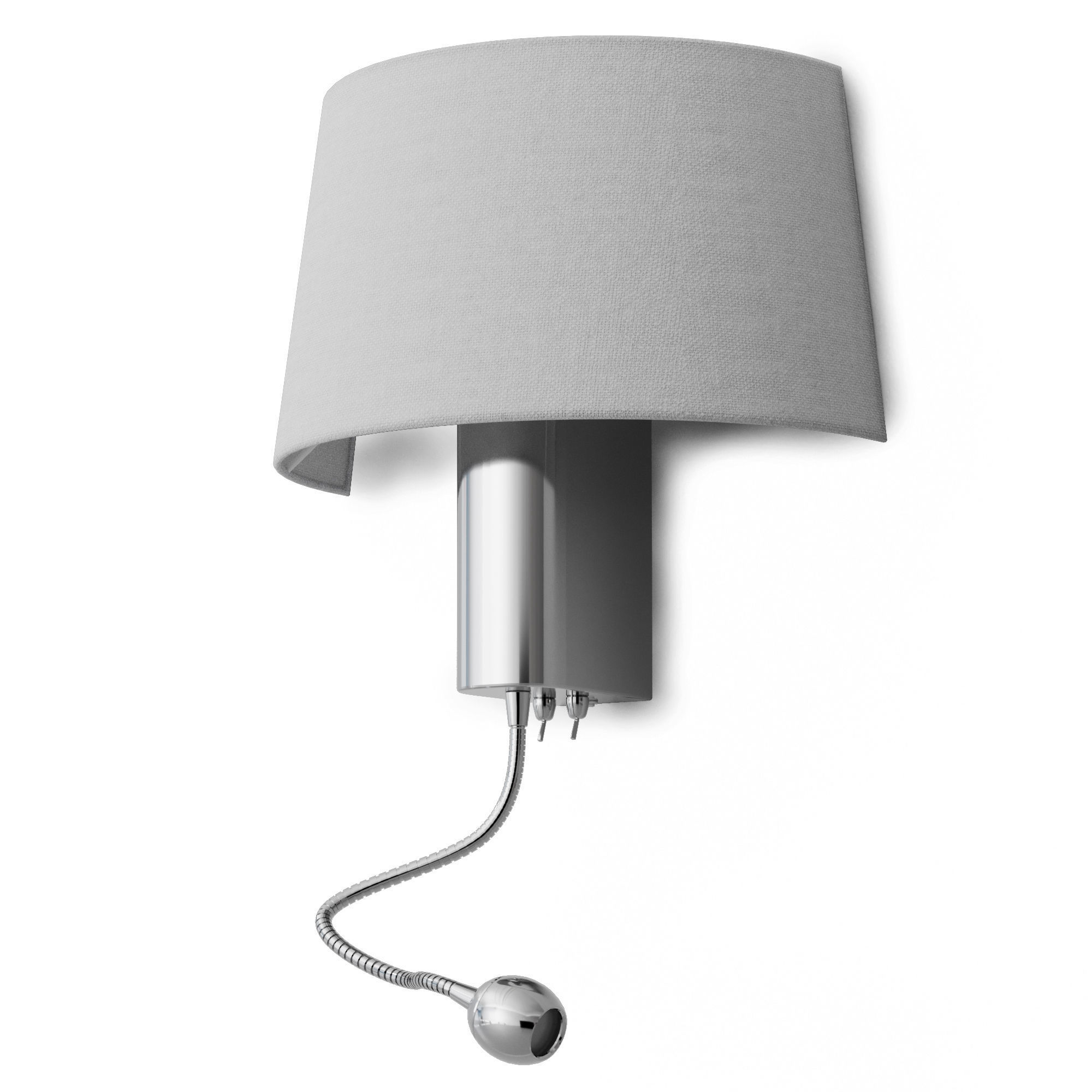Reading wall lamp Faro Barcelona HOTEL 3D model_10
