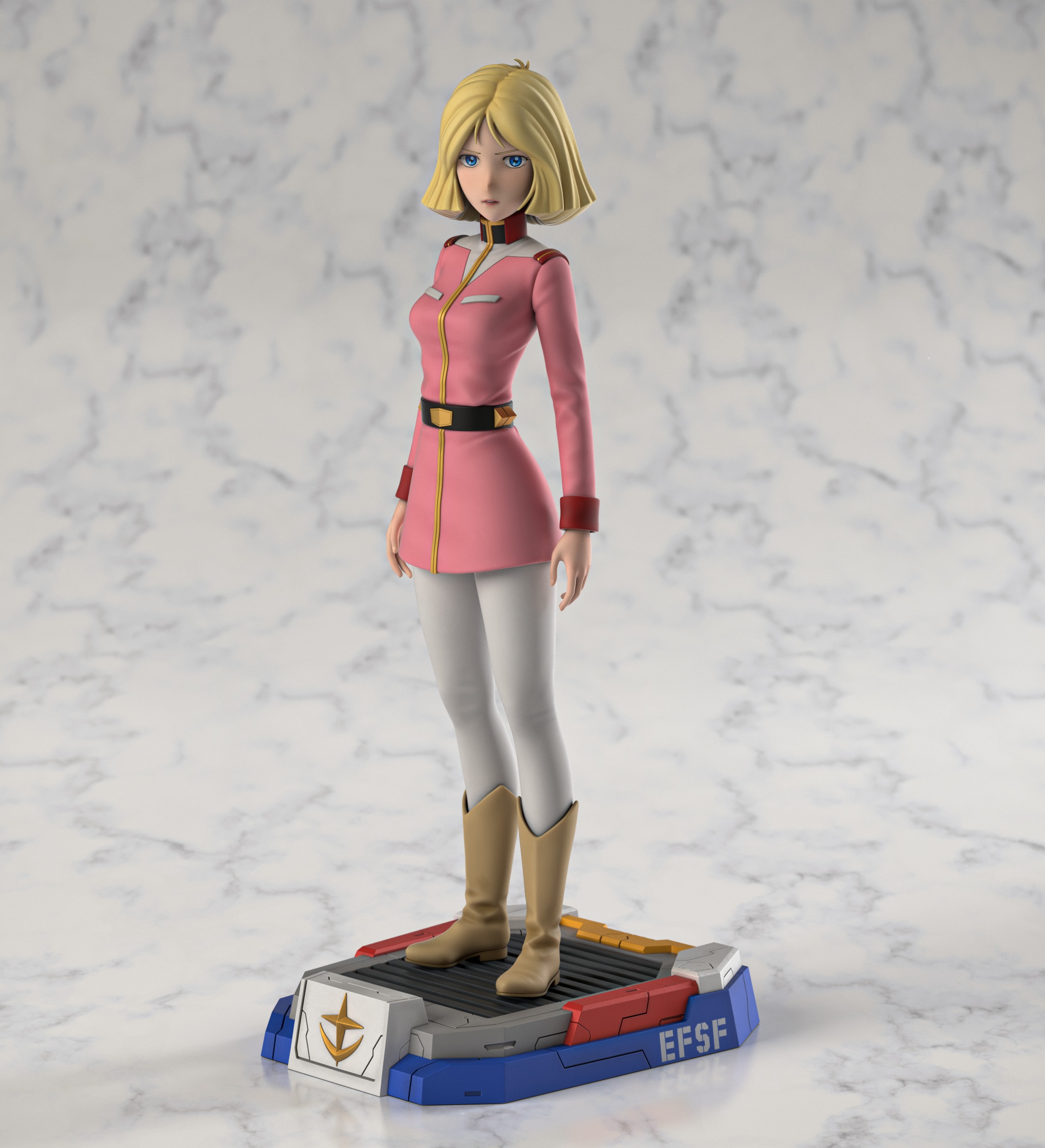 Sayla Mass - Mobile Suit Gundam 3D print model_1