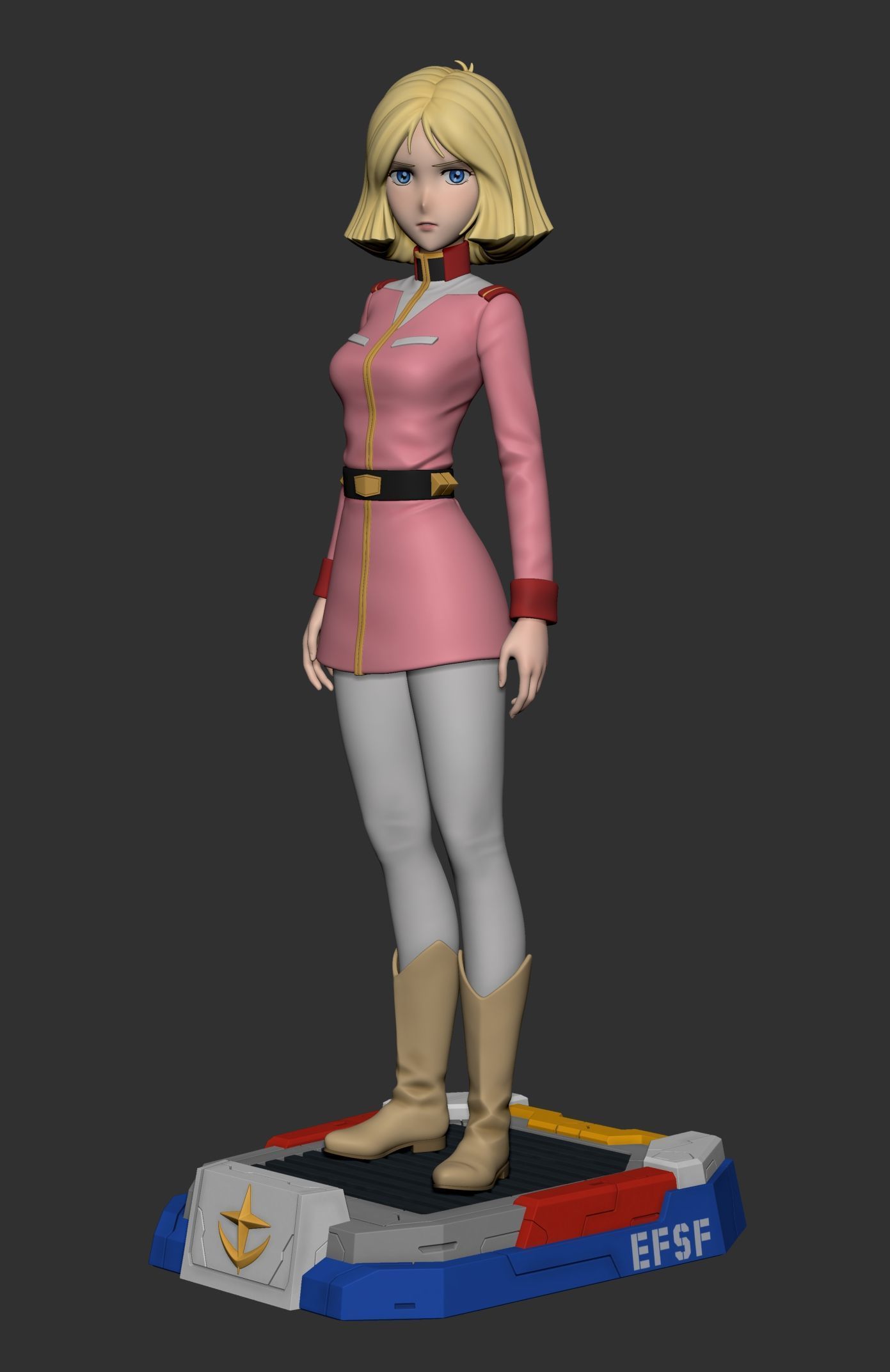 Sayla Mass - Mobile Suit Gundam 3D print model_5