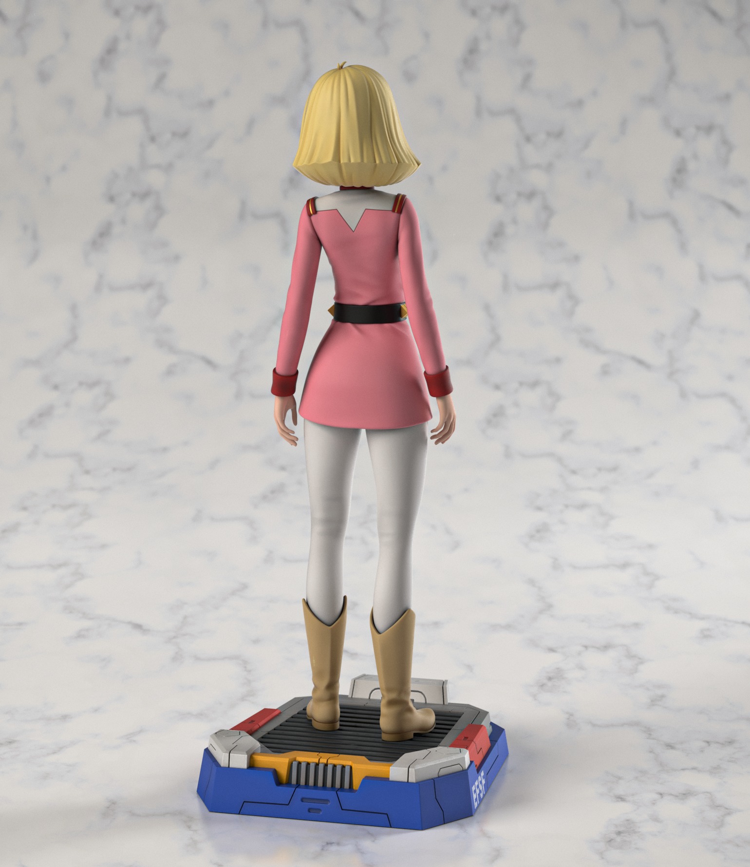 Sayla Mass - Mobile Suit Gundam 3D print model_2