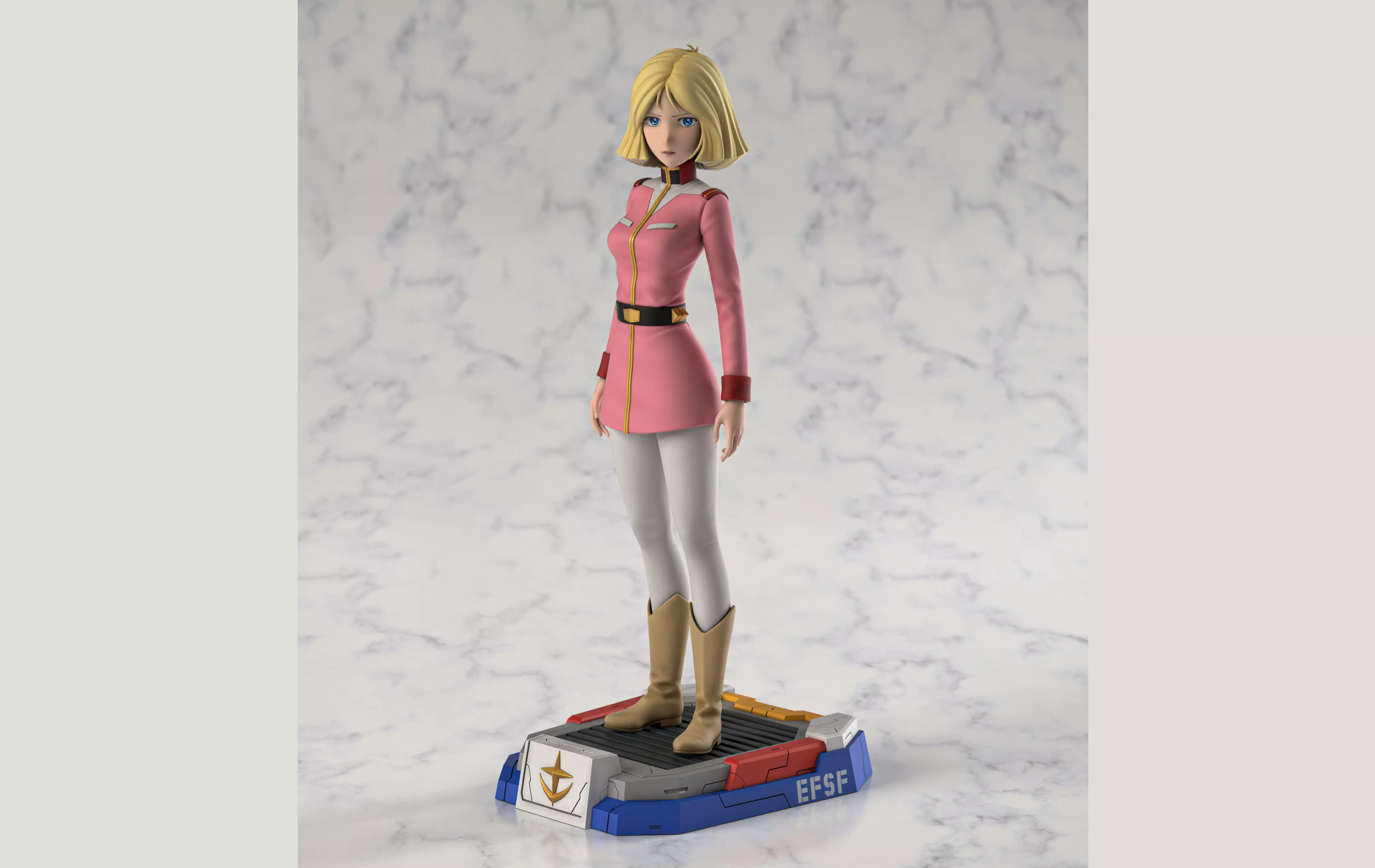 Sayla Mass - Mobile Suit Gundam 3D print model_0