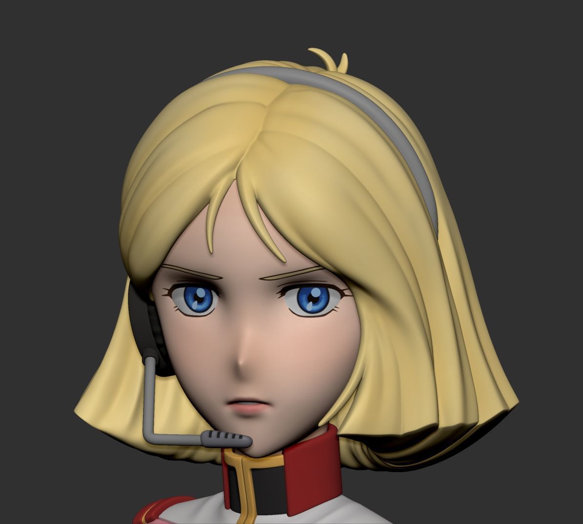 Sayla Mass - Mobile Suit Gundam 3D print model_8