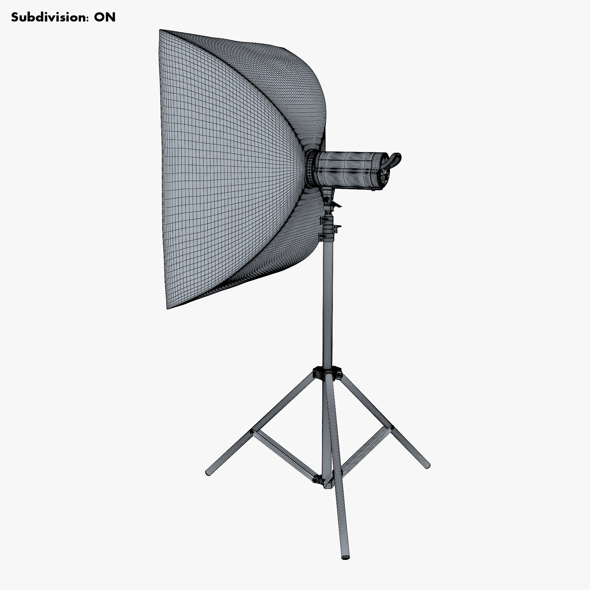 Studio Softbox Light M 2 3D model_15