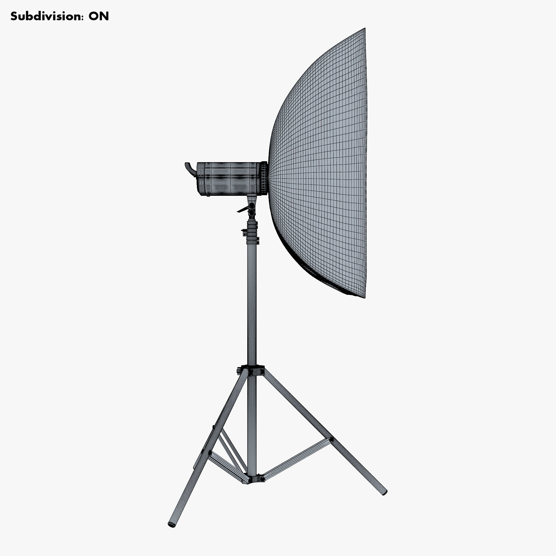 Studio Softbox Light M 2 3D model_29
