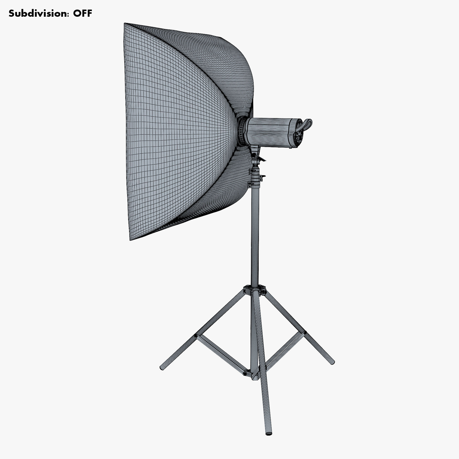 Studio Softbox Light M 2 3D model_16