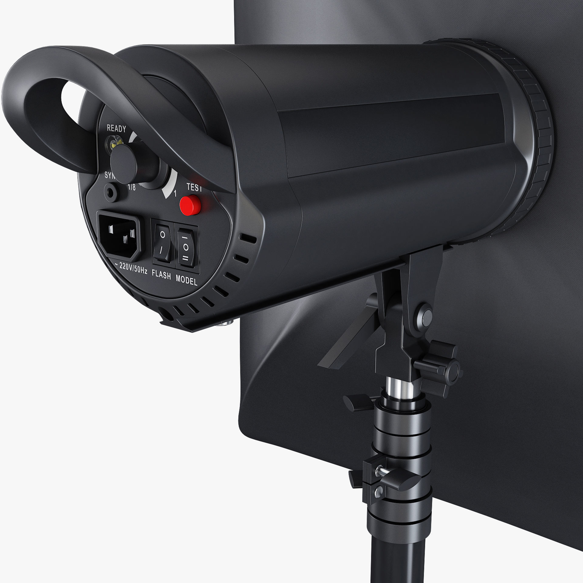 Studio Softbox Light M 2 3D model_6