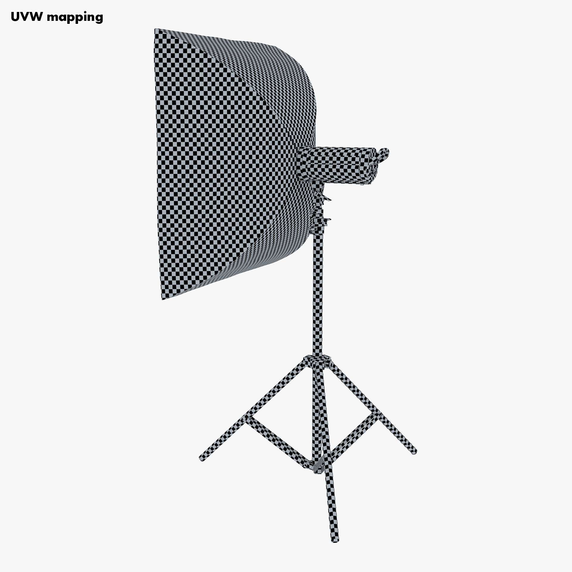 Studio Softbox Light M 2 3D model_38