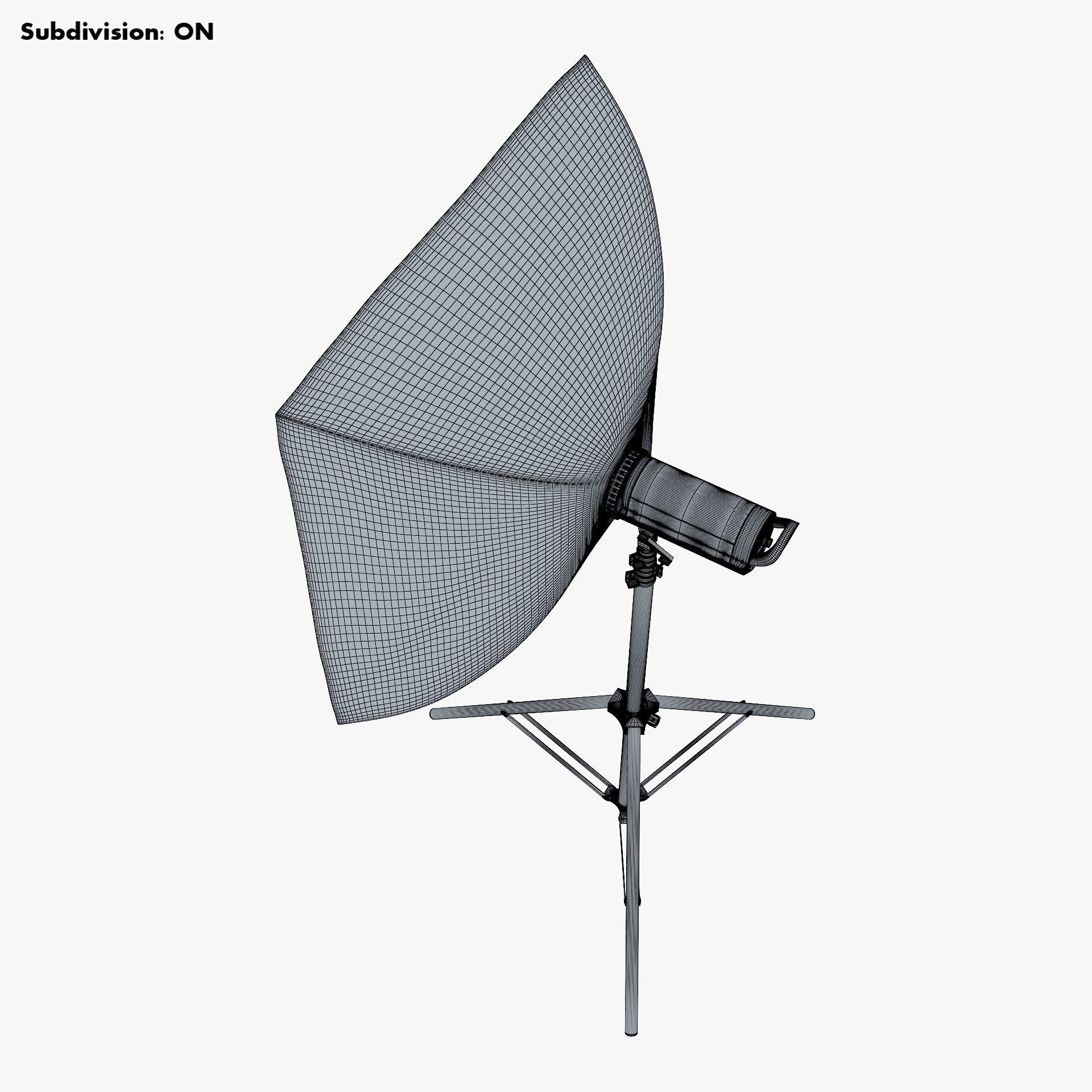 Studio Softbox Light M 2 3D model_25