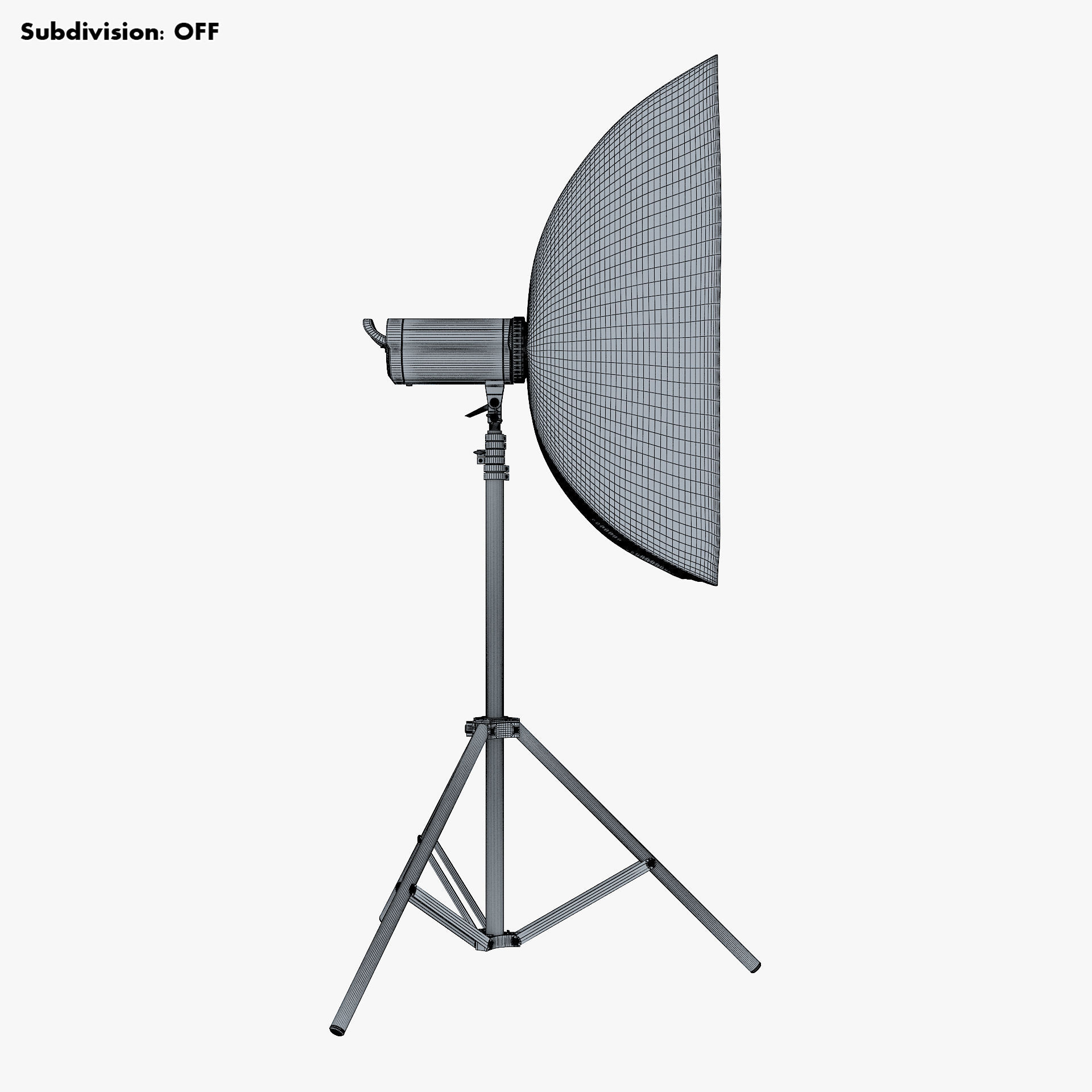 Studio Softbox Light M 2 3D model_30