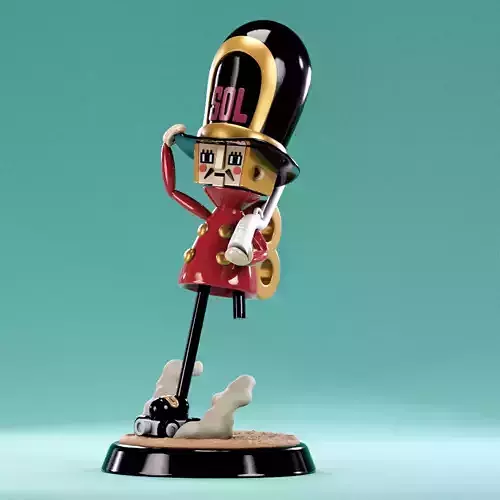 Kyros One Piece Fanart 3D print model