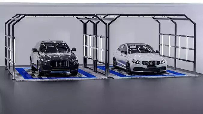 Detailing studio Showroom 3D model