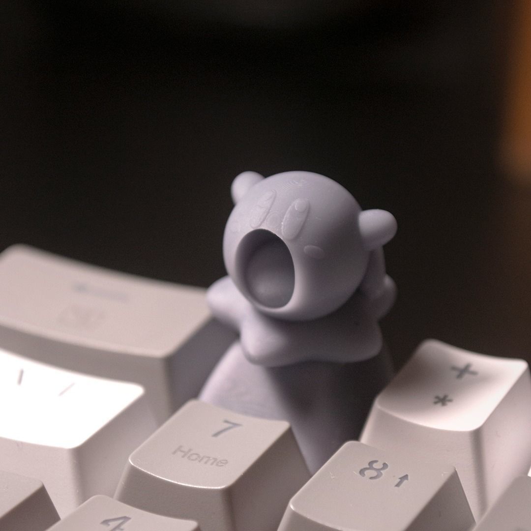 KIRBY - KEYCAP TO PRINT 3D print model_1