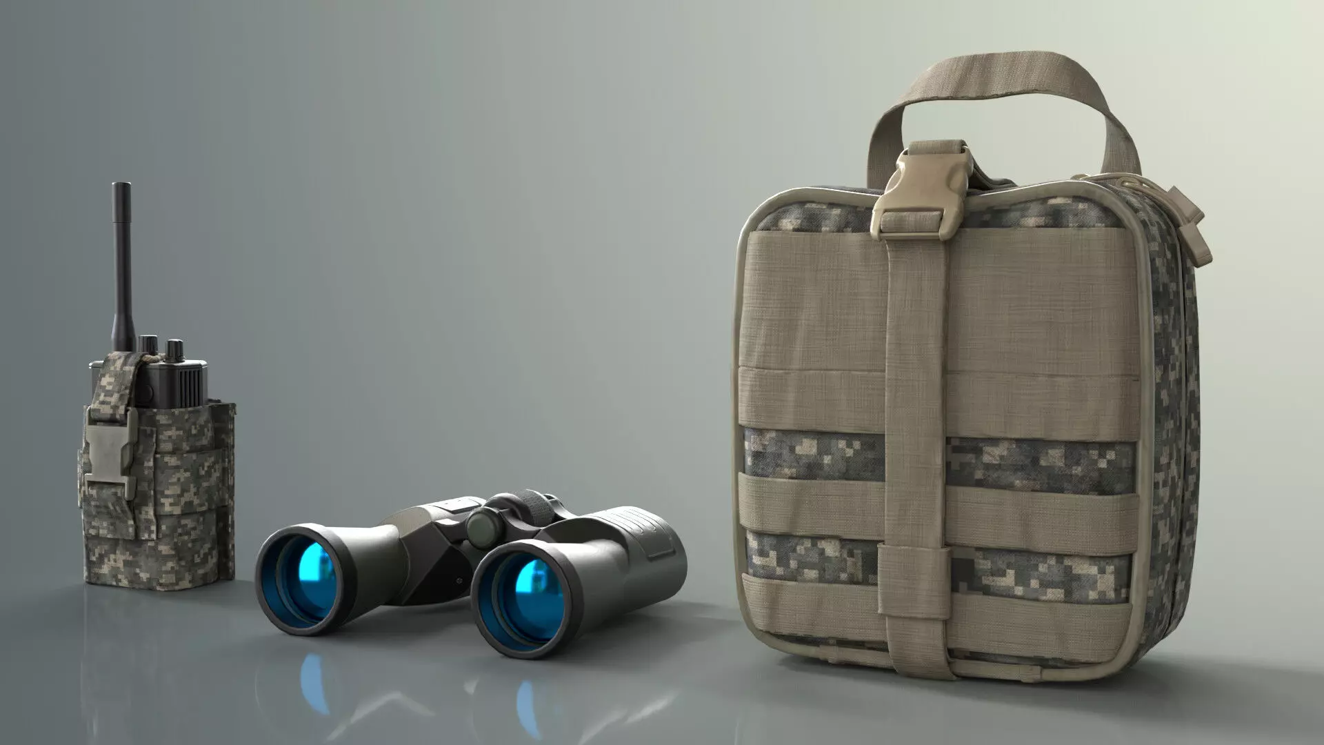 Military Accessory 02 Free 3D model
