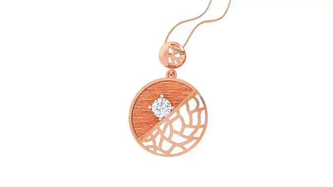 Wire Mesh Ultra Vision Solitaire Pendant Earrings Set 3dm stl 