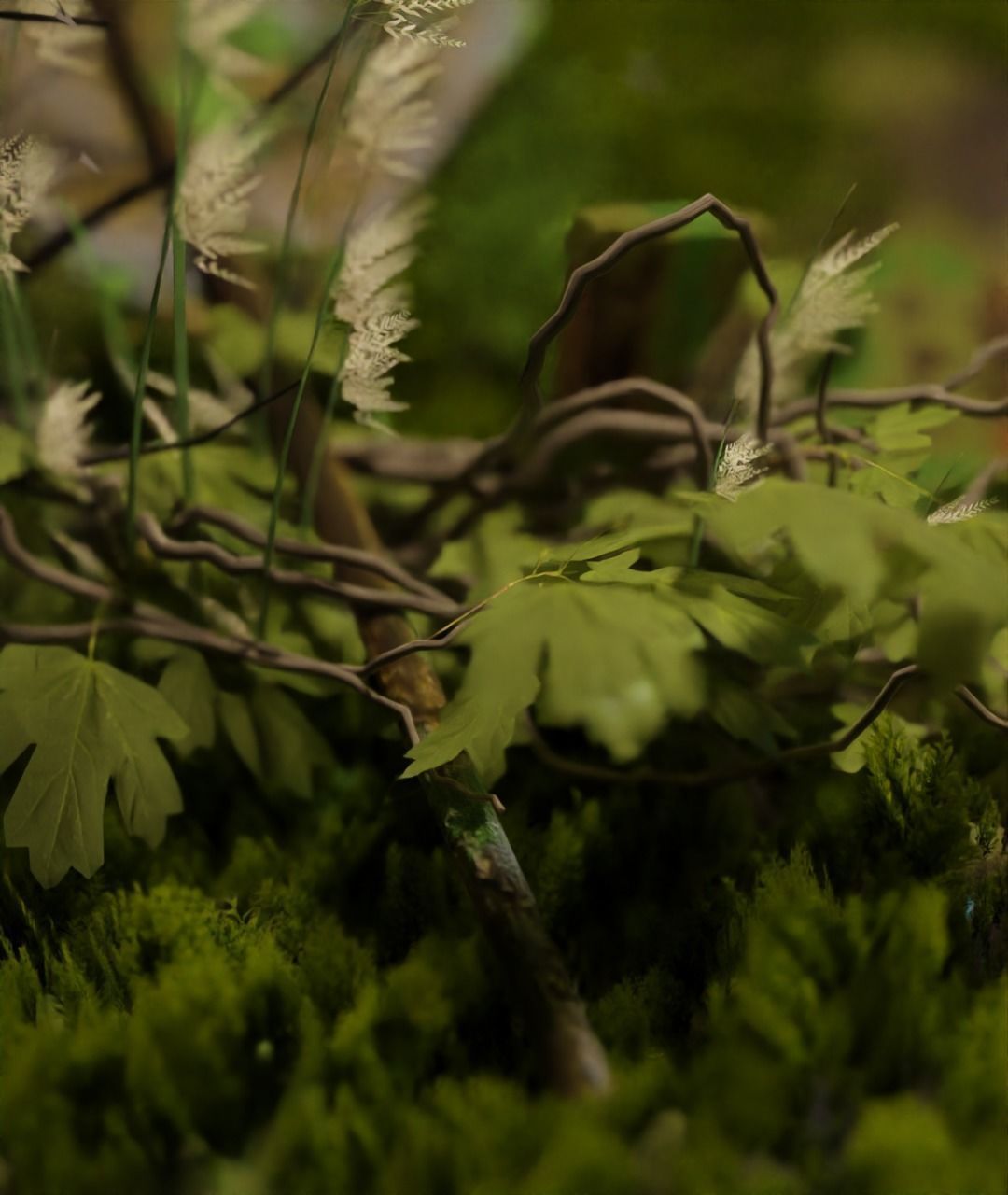 NIGHT Blender scene file 3D model_8